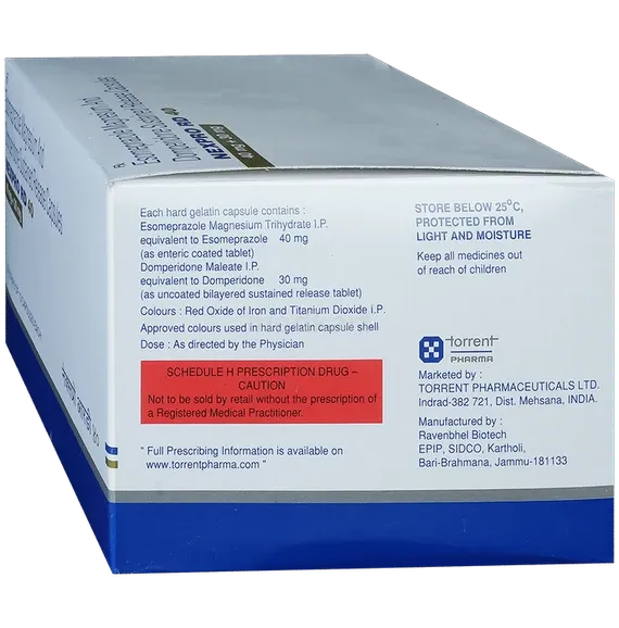 nexpro rd 40mg tablet 10's